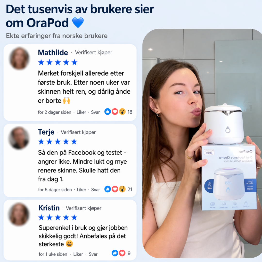 OraPod - Ultralydrens for tannskinner