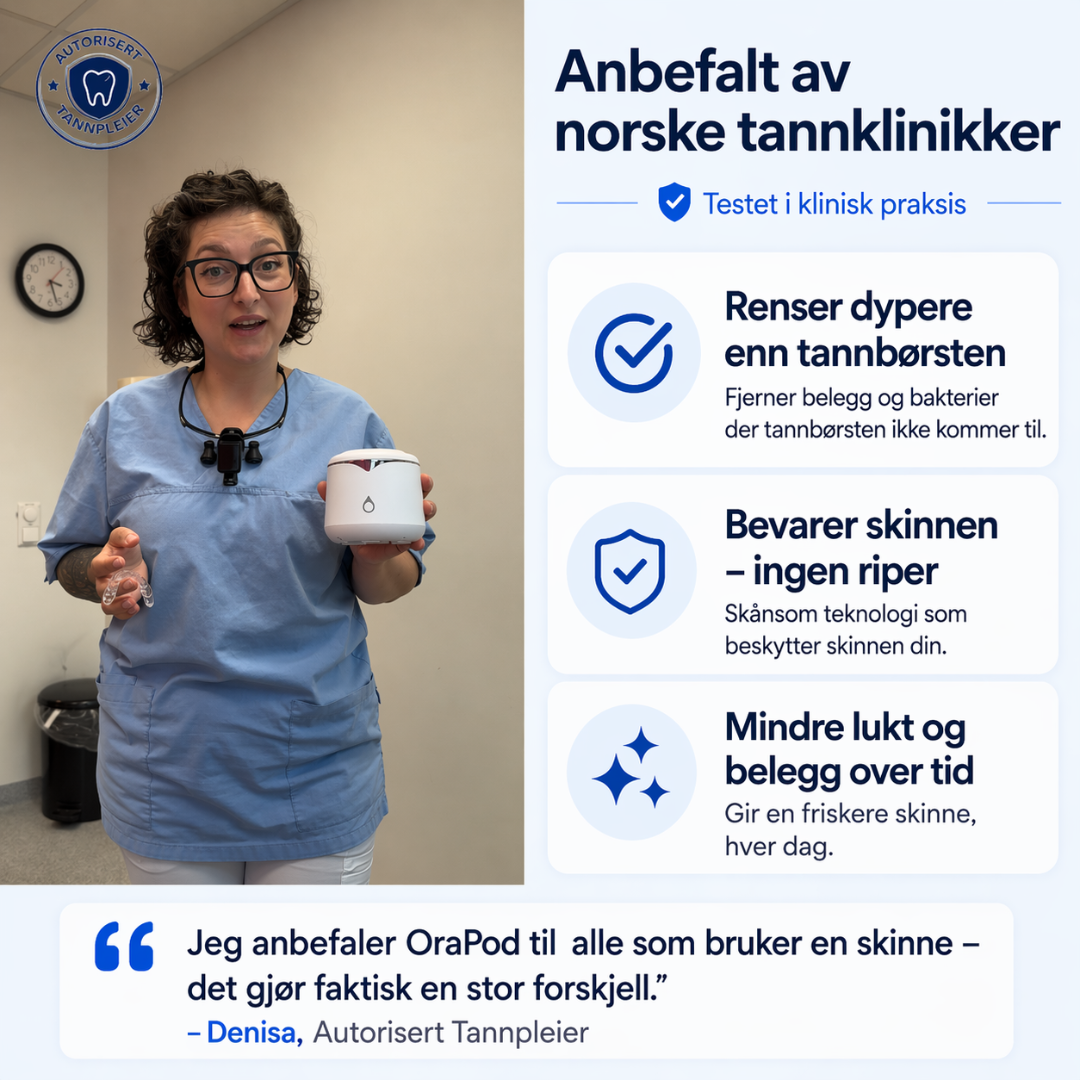 OraPod - Ultralydrens for tannskinner